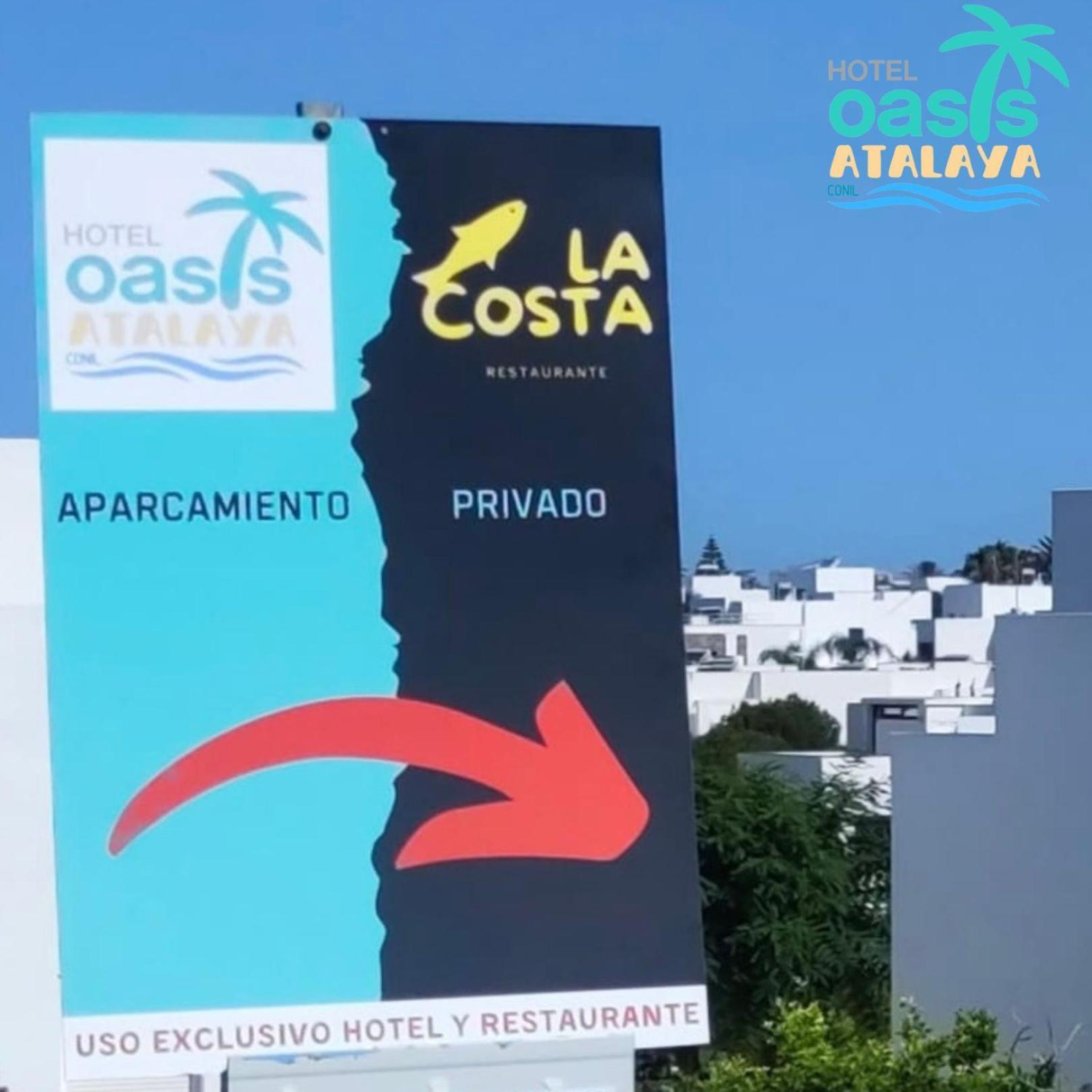 Hotel Oasis Atalaya Conil De La Frontera Esterno foto